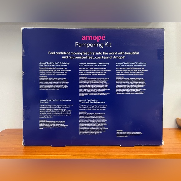 AMOPE Pampering Kit 10 Piece Gift Set BRAND NEW IN BOX Never Used - Picture 6 of 7